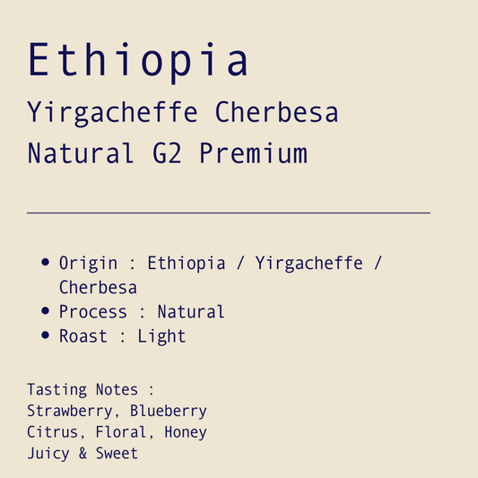 Chelbesa Natural G2 Premium / Ethiopia